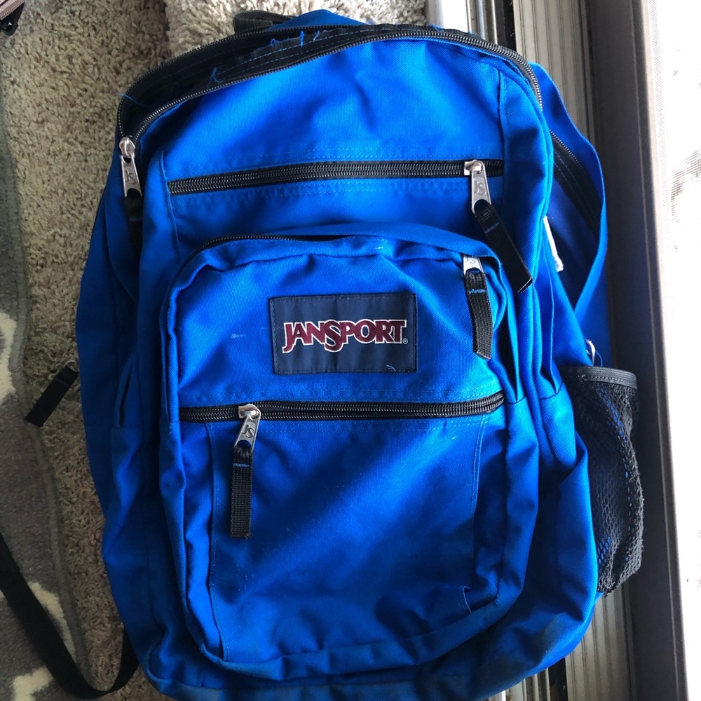 Royal Blue Jansport Backpack